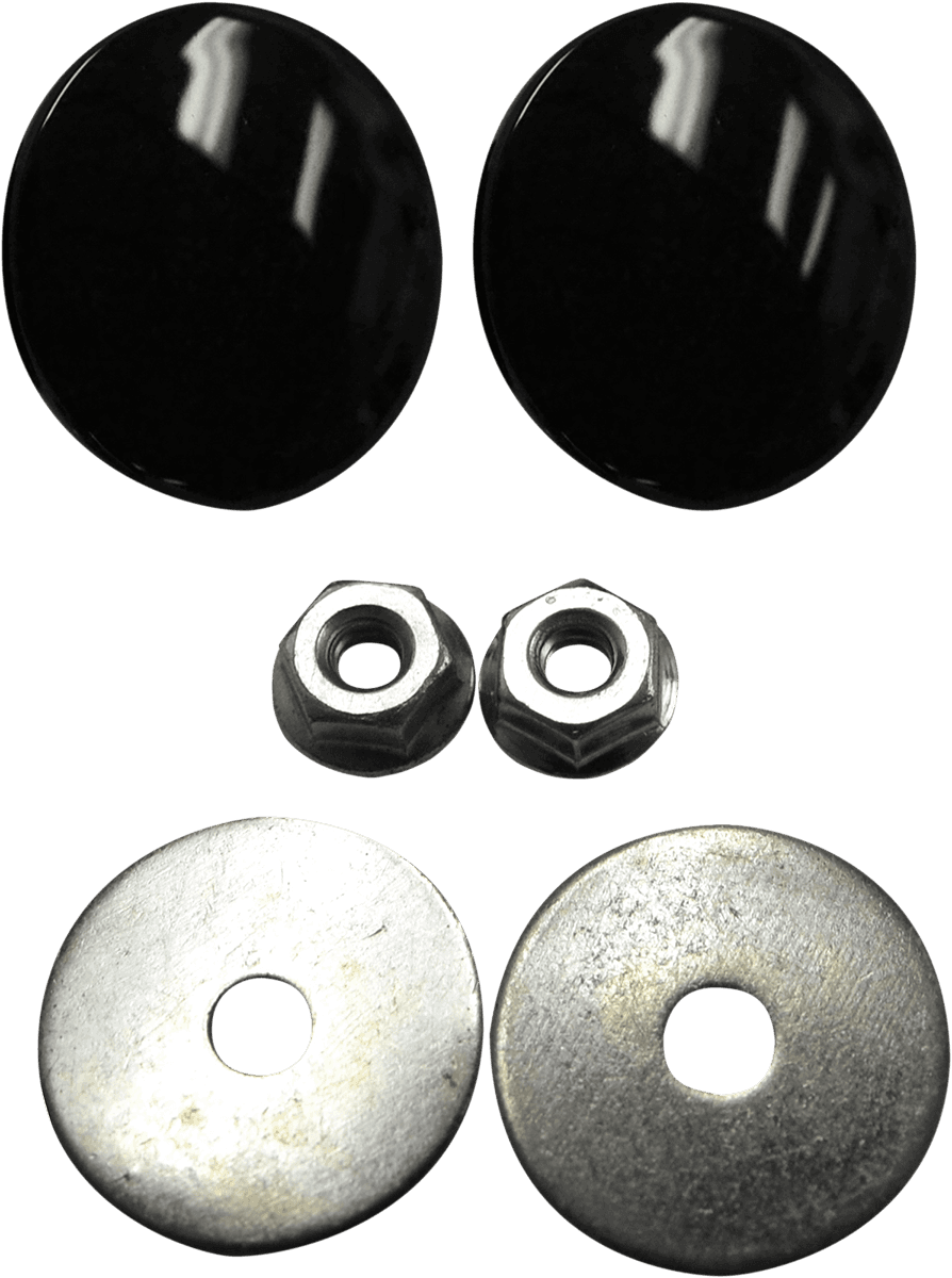 LA CHOPPERS 2202-0206 Fairing Mirror Removal Plug - Black