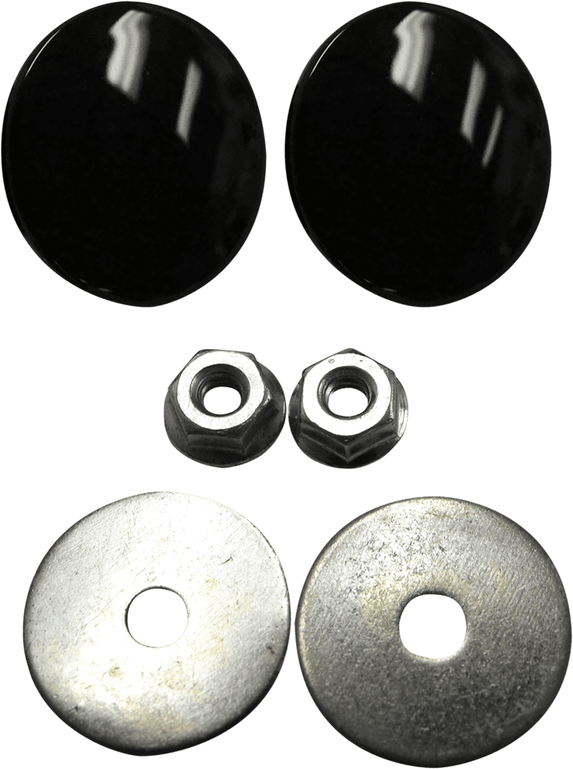 LA CHOPPERS 2202-0206 Fairing Mirror Removal Plug - Black — image 1 of 3