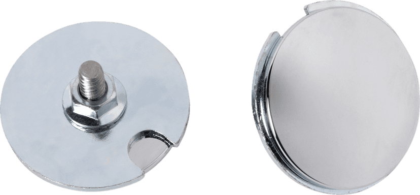 LA CHOPPERS 2202-0304 Fairing Mirror Removal Plug - Chrome