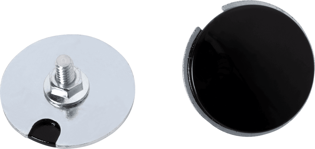 LA CHOPPERS 2202-0305 Fairing Mirror Removal Plug - Gloss Black