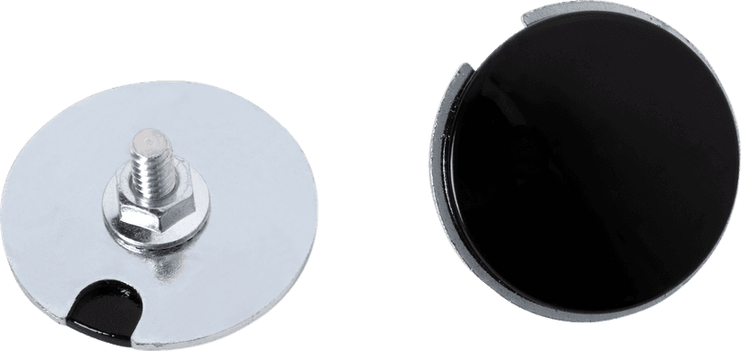 LA CHOPPERS 2202-0305 Fairing Mirror Removal Plug - Gloss Black