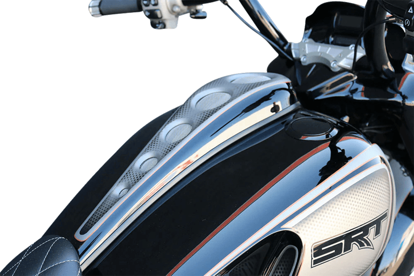 PAUL YAFFE BAGGER NATION 22020307 Custom Dash Kit - Dimple Die - HD Touring — image 2 of 2