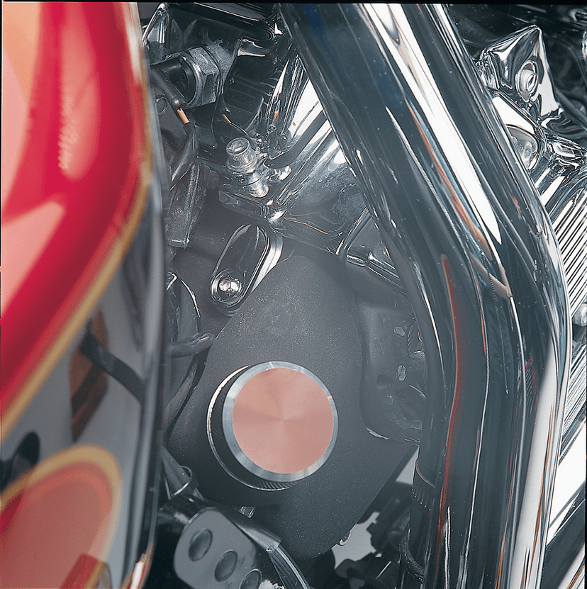 DRAG SPECIALTIES 2210-0029 Electronic Speedometer Speed Sensor Hole Plug - Chrome - HD — image 2 of 2