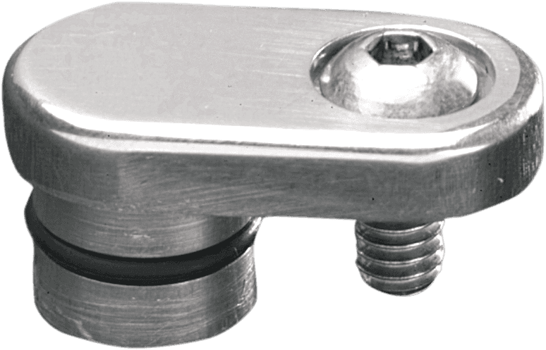 DRAG SPECIALTIES 2210-0029 Electronic Speedometer Speed Sensor Hole Plug - Chrome - HD