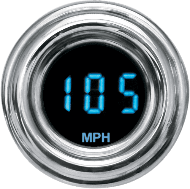 DAKOTA DIGITAL 2210-0063 1-7/8" MPH 4000 Series Speedometer - Retro - Blue Display