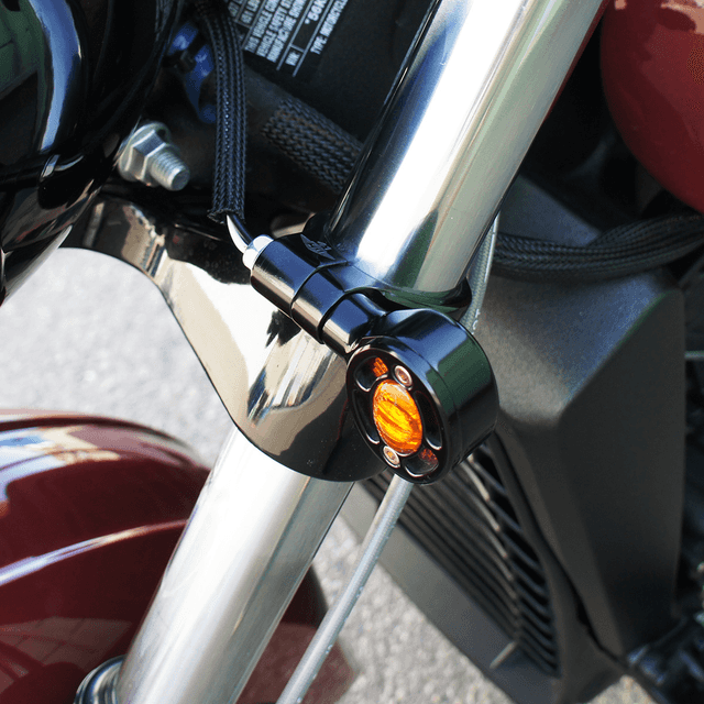 JOKER MACHINE 2210-0275 Speedometer Ring with Swivel Clamp - Black Anodized - For 39 mm Fork Tube — image 3 of 3