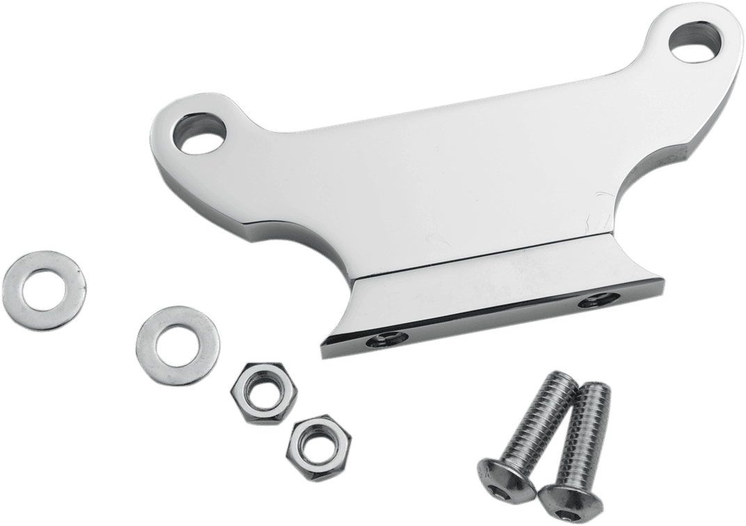 LA CHOPPERS 2210-0339 T-Bar Gauge Mount - Chrome - 1.25" Diameter