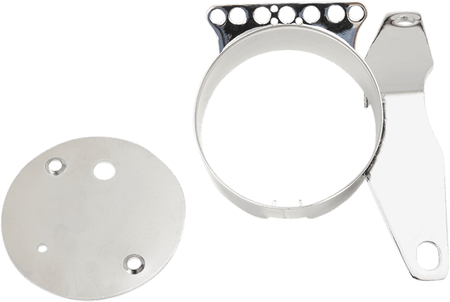 DRAG SPECIALTIES 2210-0358 Speedometer Relocation Bracket - Chrome