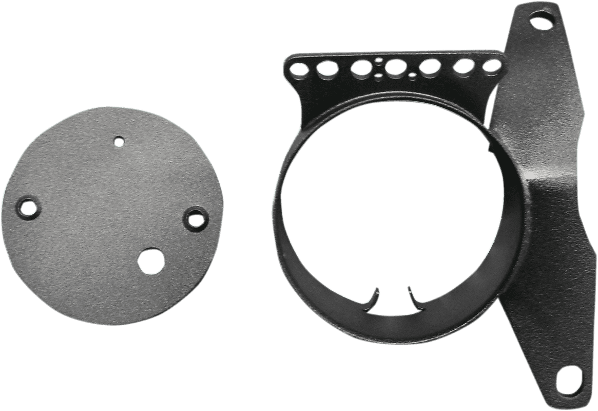 DRAG SPECIALTIES 2210-0359 Speedometer Relocation Bracket - Black