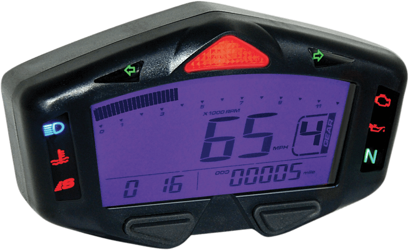 KOSO NORTH AMERICA 2210-0392 DB-03R Digital LCD Meter - Honda Grom — image 2 of 4