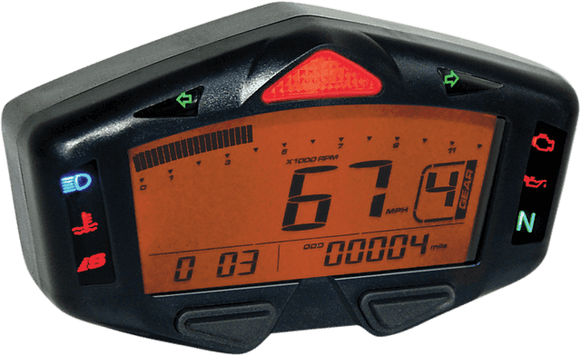 KOSO NORTH AMERICA 2210-0392 DB-03R Digital LCD Meter - Honda Grom — image 3 of 4