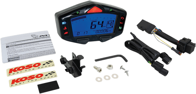 KOSO NORTH AMERICA 2210-0392 DB-03R Digital LCD Meter - Honda Grom — image 1 of 4
