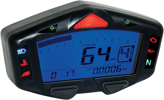 KOSO NORTH AMERICA 2210-0392 DB-03R Digital LCD Meter - Honda Grom — image 4 of 4