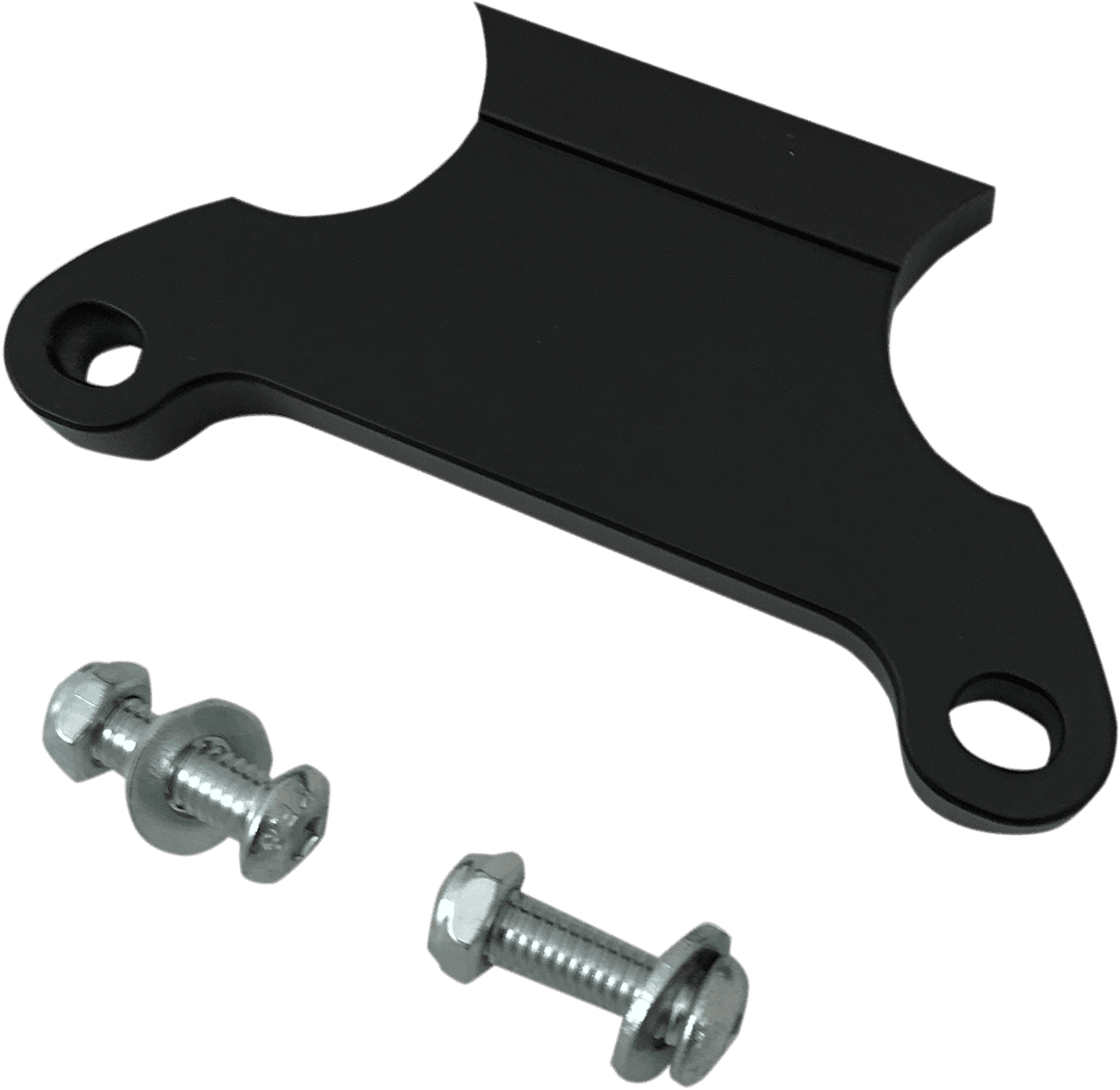 LA CHOPPERS 2210-0482 T-Bar Gauge Mount - Flat Black - 1.5" Diameter