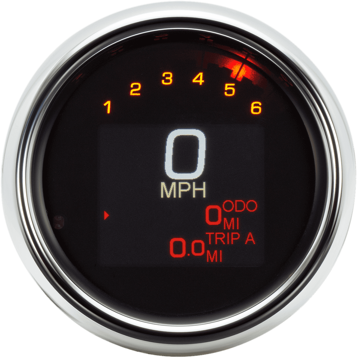 DAKOTA DIGITAL 2210-0510 Tank Speedometer - Chrome Bezel - 3-3/8"