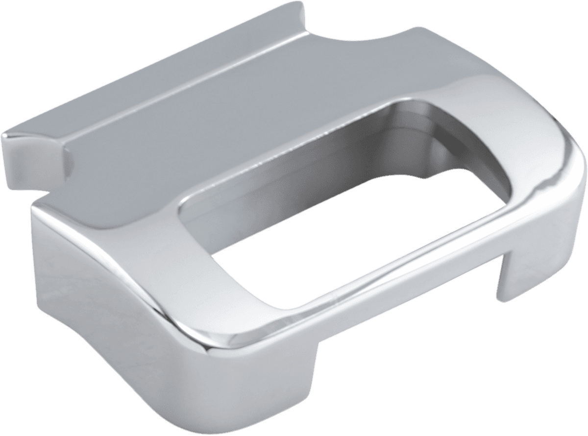 LA CHOPPERS 2210-0528 T-Bar Gauge Mount - Chrome - For 1" Diameter Bars