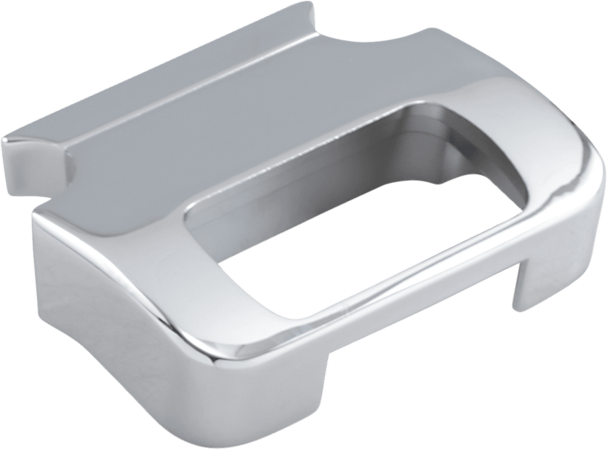 LA CHOPPERS 2210-0528 T-Bar Gauge Mount - Chrome - For 1" Diameter Bars