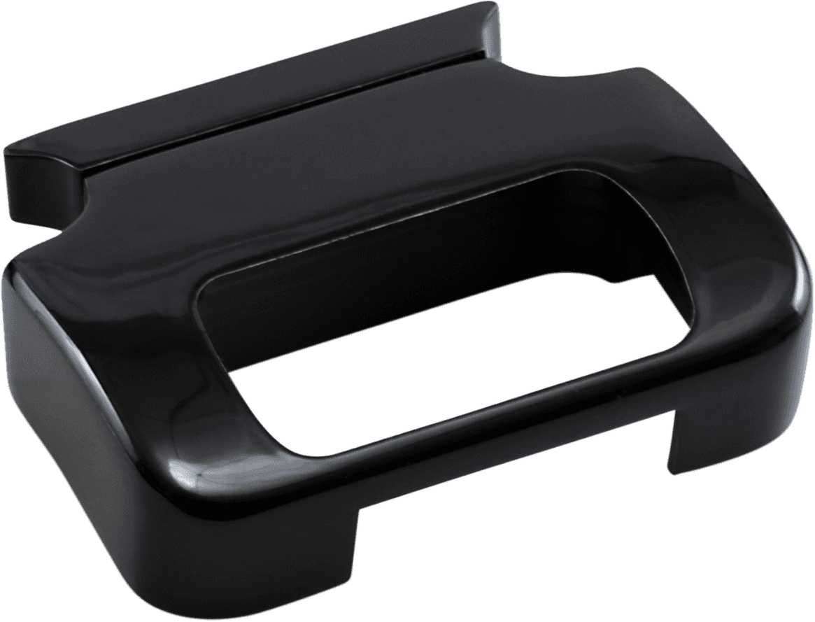 LA CHOPPERS 2210-0529 T-Bar Gauge Mount - Gloss Black - For 1" Diameter Bars
