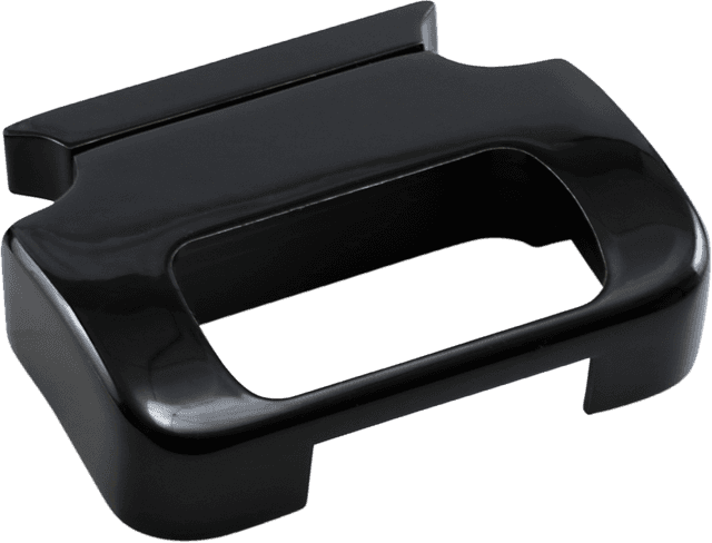LA CHOPPERS 2210-0529 T-Bar Gauge Mount - Gloss Black - For 1" Diameter Bars