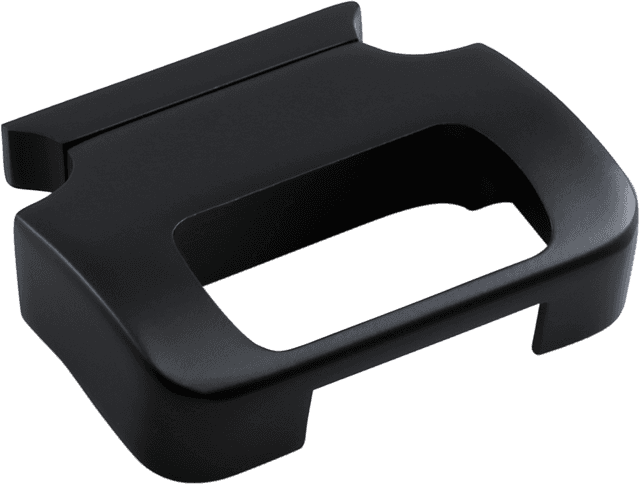 LA CHOPPERS 2210-0530 T-Bar Gauge Mount - Flat Black - For 1" Diameter Bars