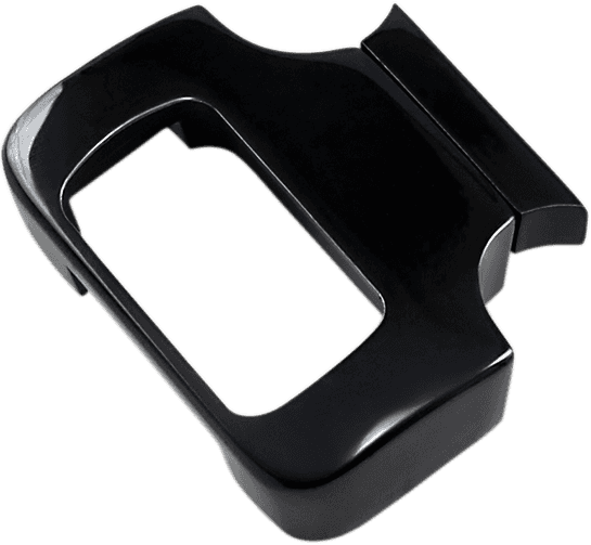 LA CHOPPERS 2210-0535 T-Bar Gauge Mount - Gloss Black - For 1.5" Diameter Bars