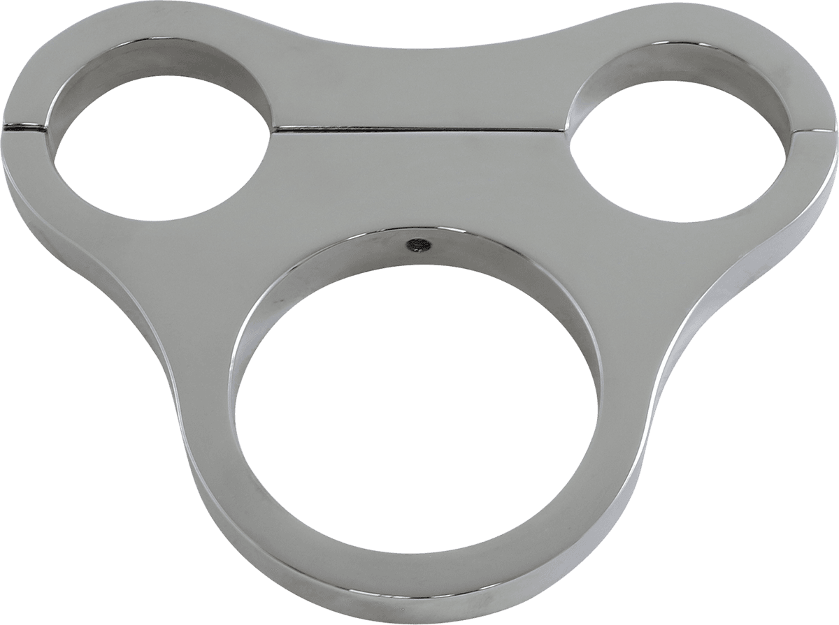 DRAG SPECIALTIES 2210-0564 1.5" T-Bar Gauge Mount - Chrome - For Mini Gauge