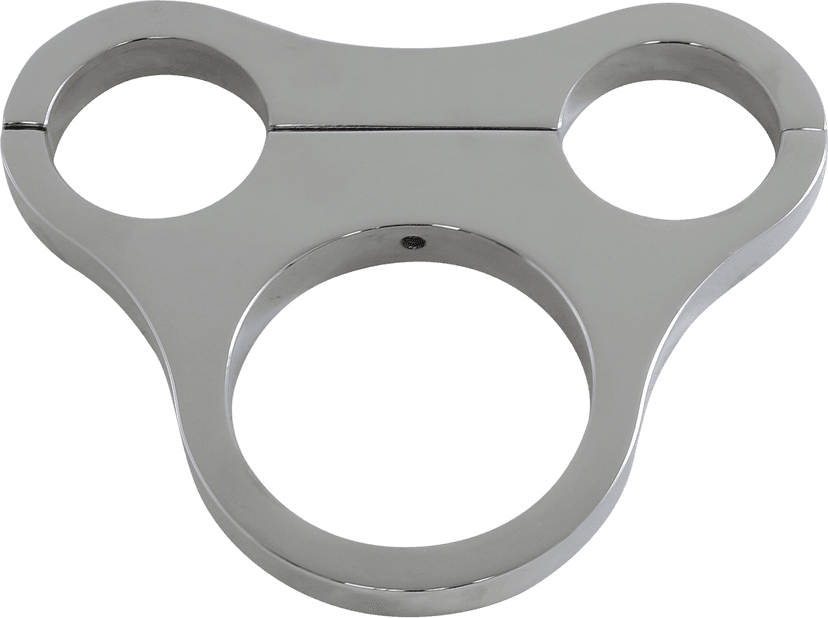 DRAG SPECIALTIES 2210-0564 1.5" T-Bar Gauge Mount - Chrome - For Mini Gauge