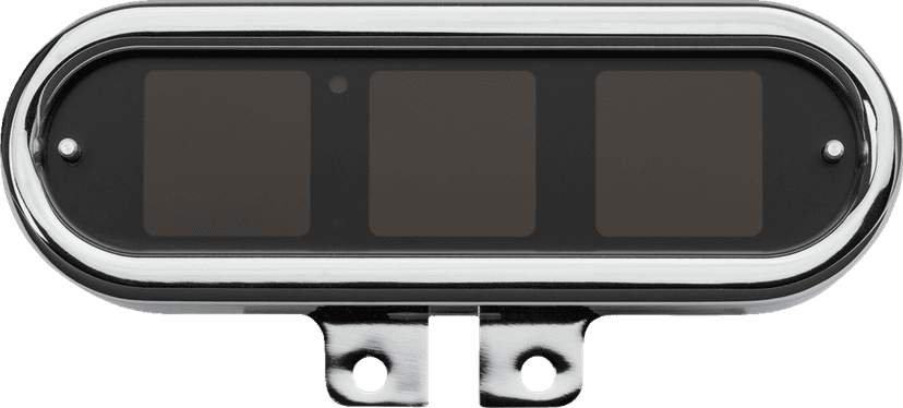 DAKOTA DIGITAL 2210-0594 Speedometer - Oval - Chrome - Universal — image 1 of 2