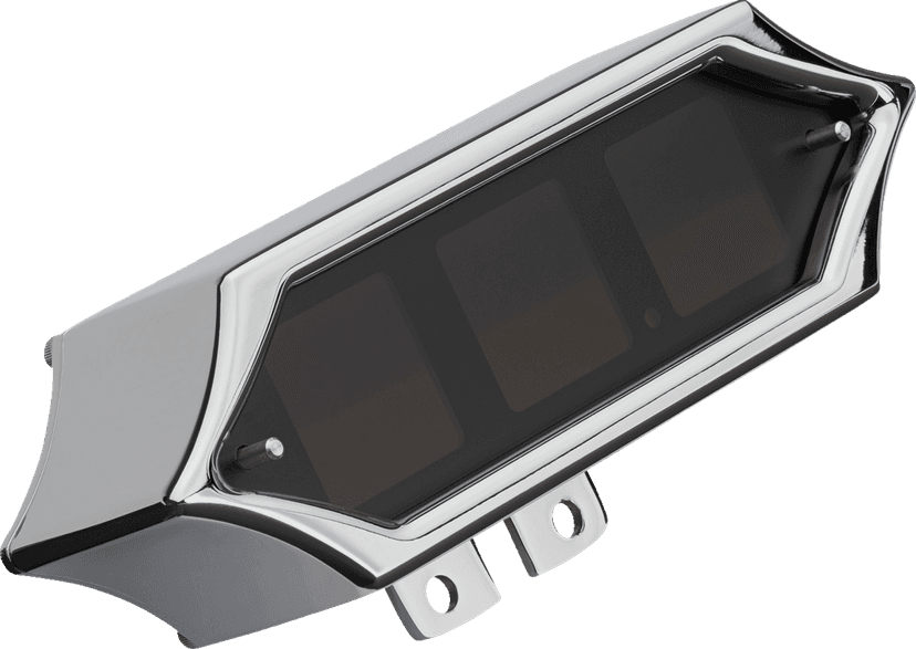 DAKOTA DIGITAL 2210-0596 Speedometer - Spiked - Chrome — image 2 of 3