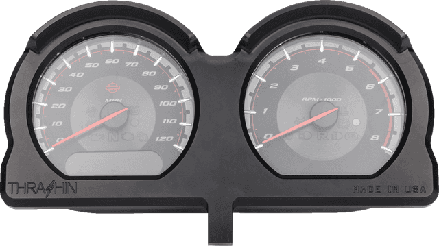 THRASHIN SUPPLY CO. 2210-0631 Gauge Relocation Kit - Front - Black — image 3 of 7