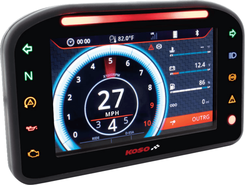 KOSO NORTH AMERICA 2210-0639 Speedometer - RX-5 - BMW - R1200GS