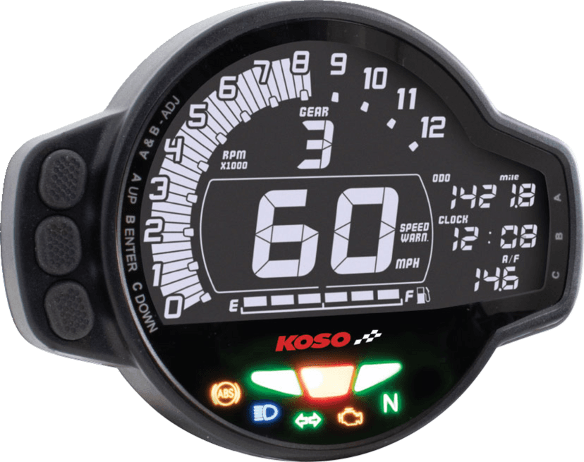 KOSO NORTH AMERICA 2210-0640 MS-01 Multifunction Gauge - Honda - Grom