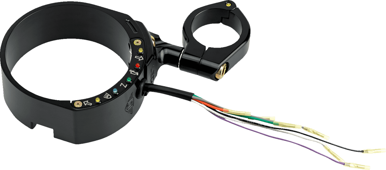 JOKER MACHINE 2210-0649 Speedometer Side Mount - Left - Black
