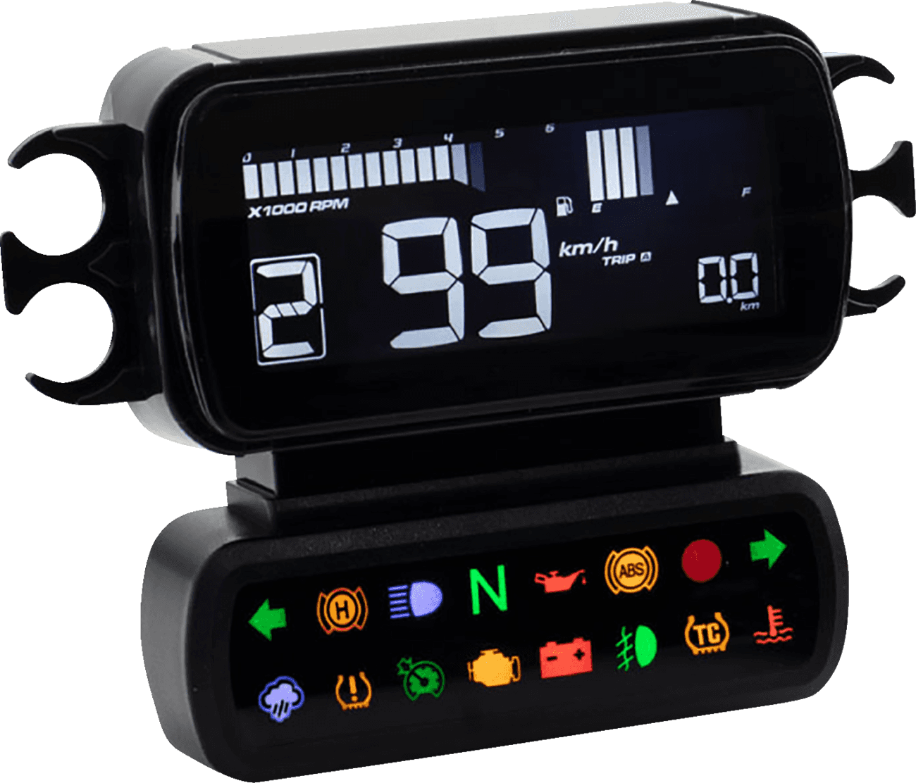 KOSO NORTH AMERICA 2210-0662 D2 LCD - Multifunction Meter