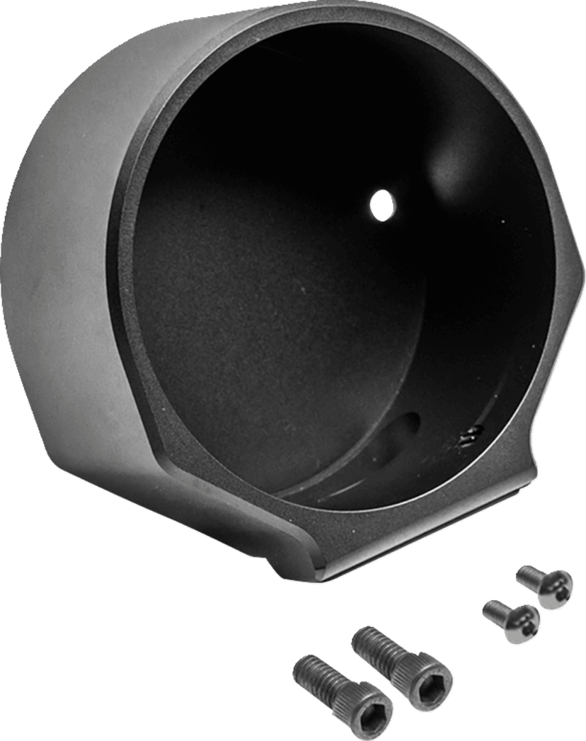 KODLIN USA 2210-0670 Speedometer Gauge Bucket Mount - For Fastback Riser - Black - HD Softail — image 1 of 2