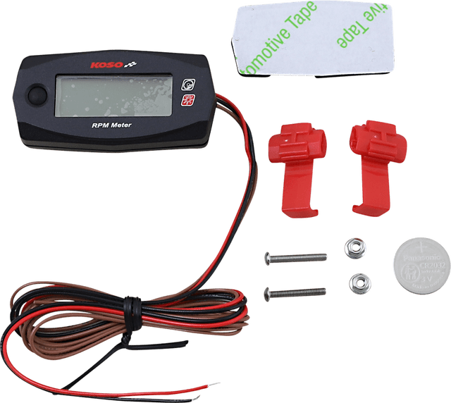 KOSO NORTH AMERICA 2211-0147 Mini 4 Tachometer