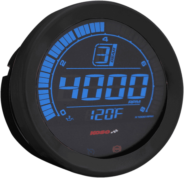 KOSO NORTH AMERICA 2211-0158 4" Tachometer - Black — image 1 of 2