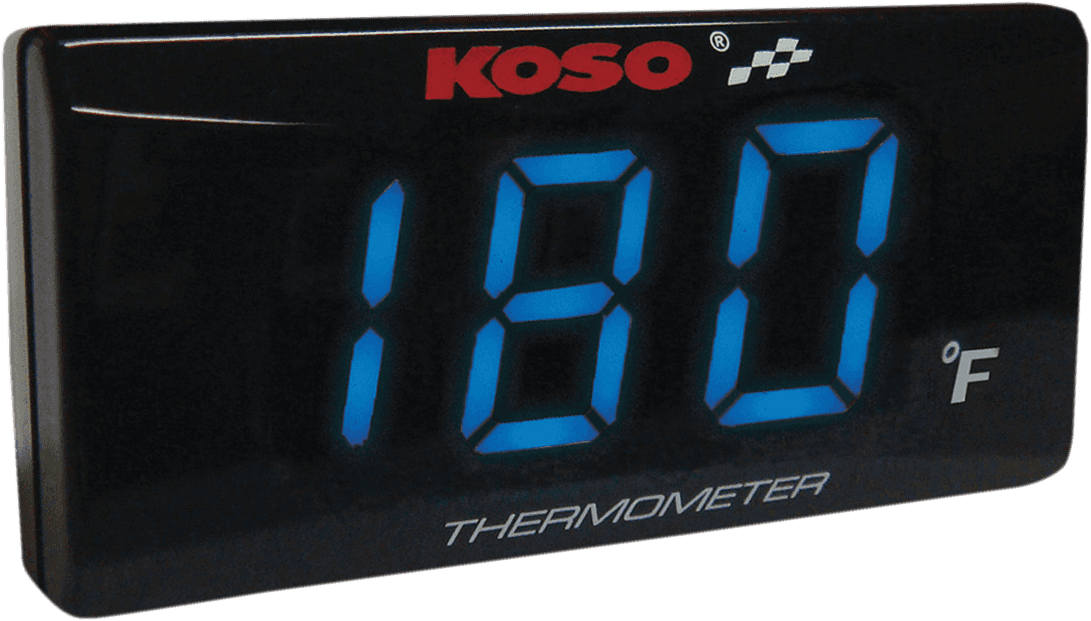 KOSO NORTH AMERICA 2212-0312 Super Slim Temperature Gauge