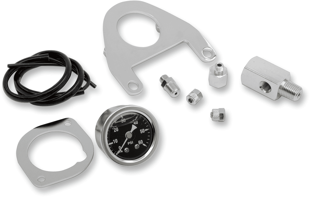 DRAG SPECIALTIES 2212-0427 Oil Pressure Gauge Kit - HD