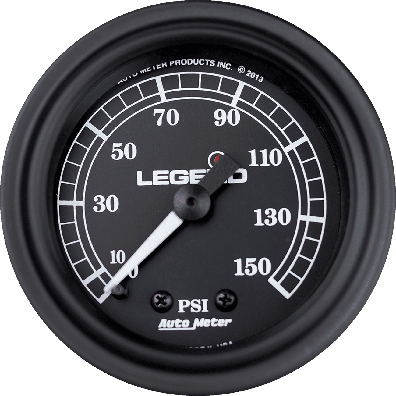 LEGEND SUSPENSION 2212-0484 Fairing Mounted LED Backlit PSI Gauges - Black
