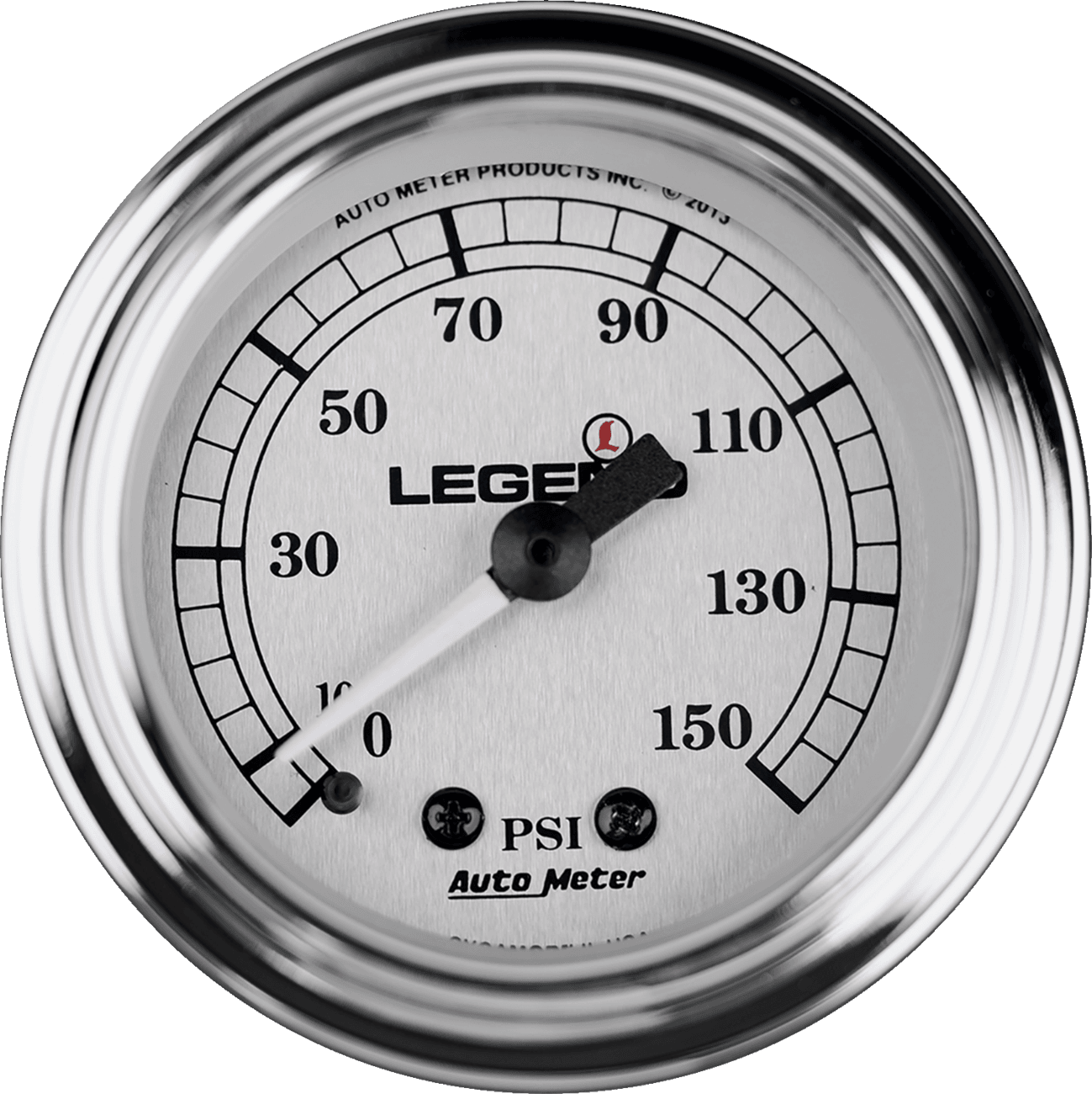 LEGEND SUSPENSION 2212-0485 Fairing Mounted LED Backlit PSI Gauges - Silver