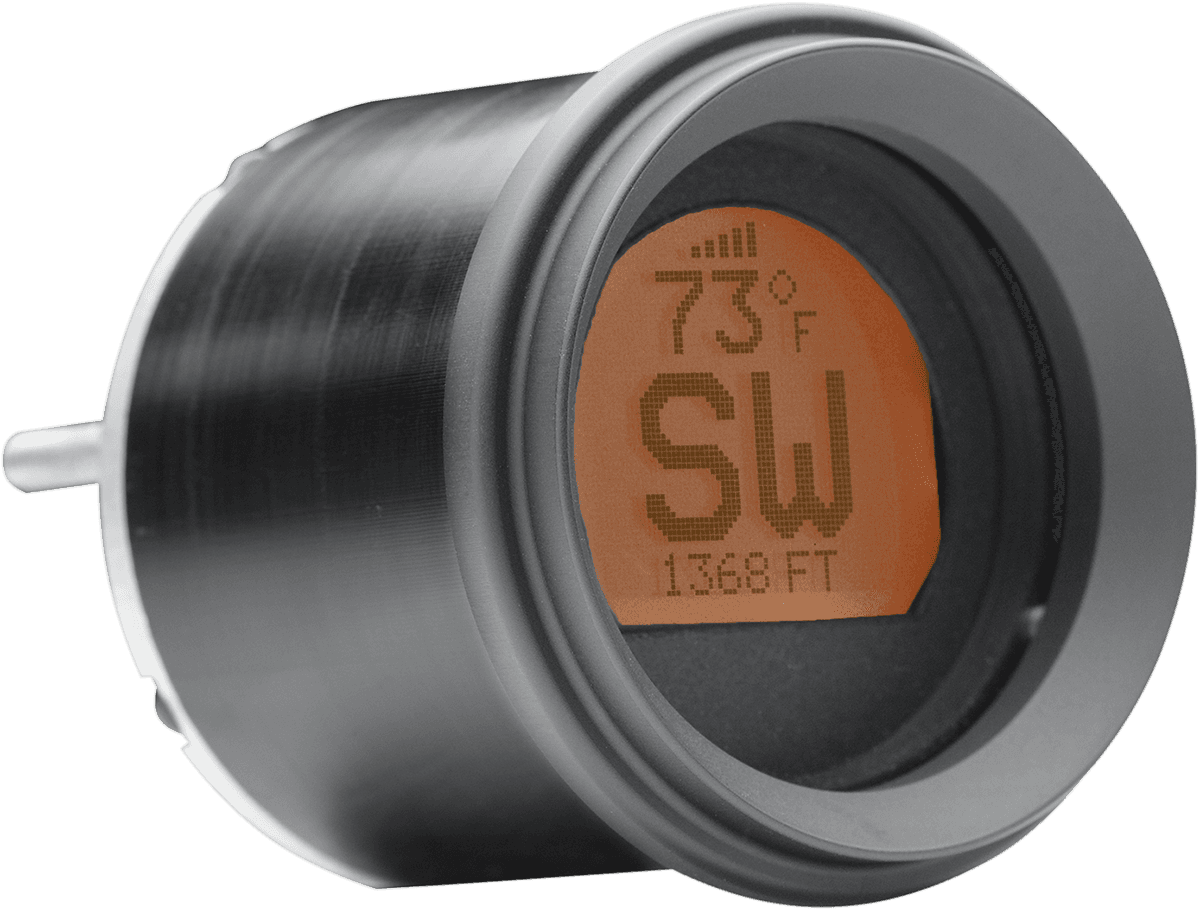DAKOTA DIGITAL 2212-0535 2-3/16" Stand-Alone LCD GPS Compass - Black/Black