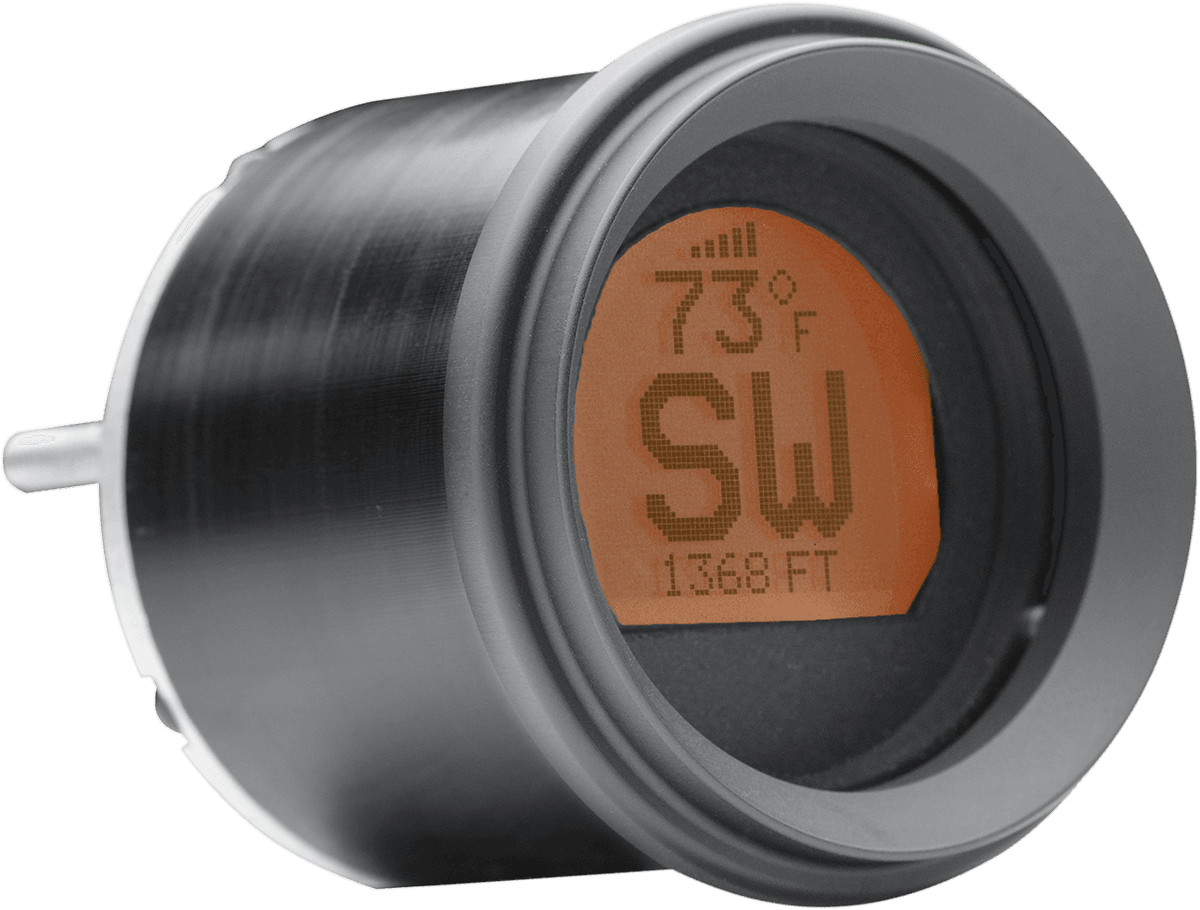 DAKOTA DIGITAL 2212-0535 2-3/16" Stand-Alone LCD GPS Compass - Black/Black