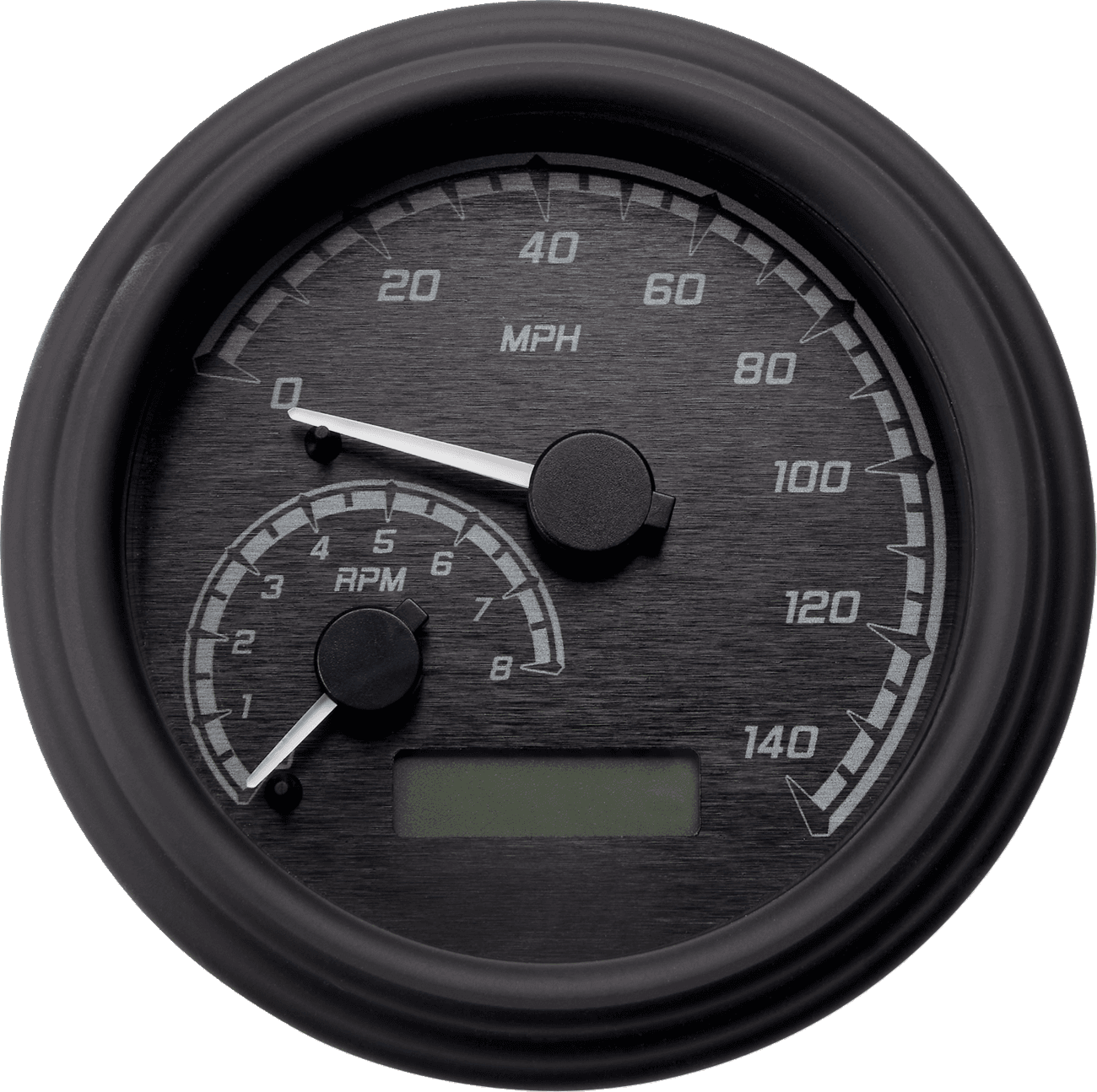 DAKOTA DIGITAL 2212-0579 MVX Series Analog Gauge System - Black/Gray/Black