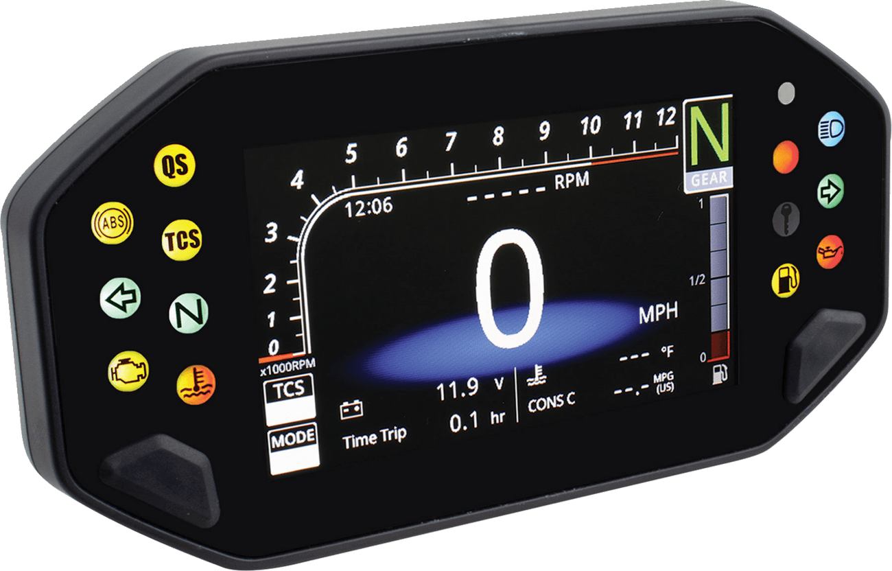 KOSO NORTH AMERICA 2212-0874 TFT Multifunction Meter - RX-4 - Yamaha - MT-07