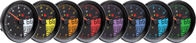 KOSO NORTH AMERICA 2212-0893 HD-05 Multifunction Meter - Black — image 3 of 5