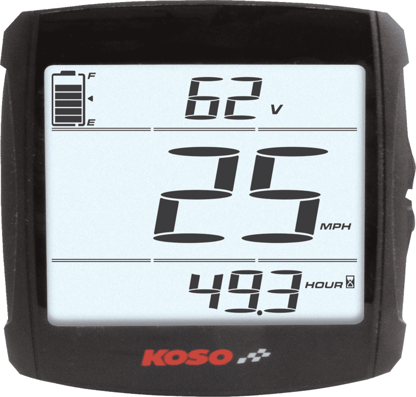 KOSO NORTH AMERICA 2212-0909 XR-01 GPS Speedometer with Sensor — image 5 of 5