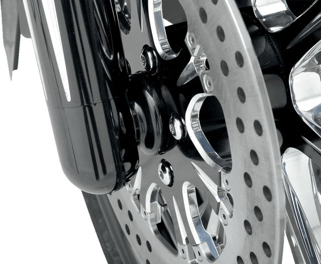 COVINGTONS 0222-0138 Axle Spacers - Dimpled - Black - Non-ABS - Pair — image 2 of 2