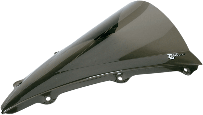 ZERO GRAVITY 2301-0067 Double Bubble Windscreen - Smoke - YZF-R1
