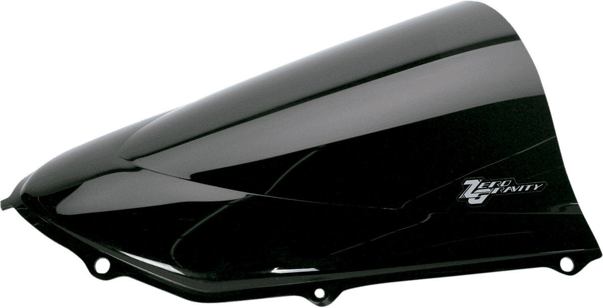 ZERO GRAVITY 2301-0104 Double Bubble Windscreen - Dark Smoke - ZX10R